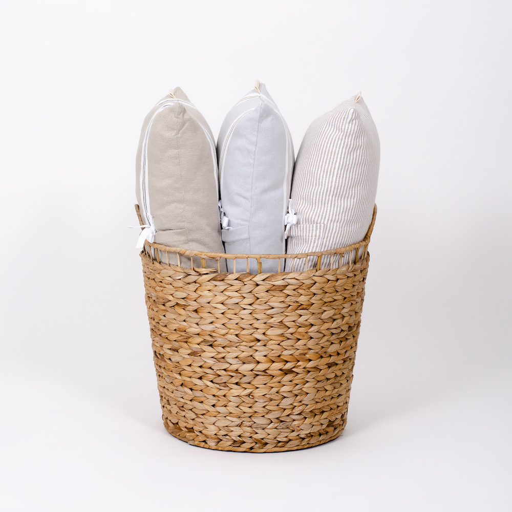 Cojín Gardenia con listones