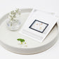 Large White Plate