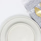Large White Plate